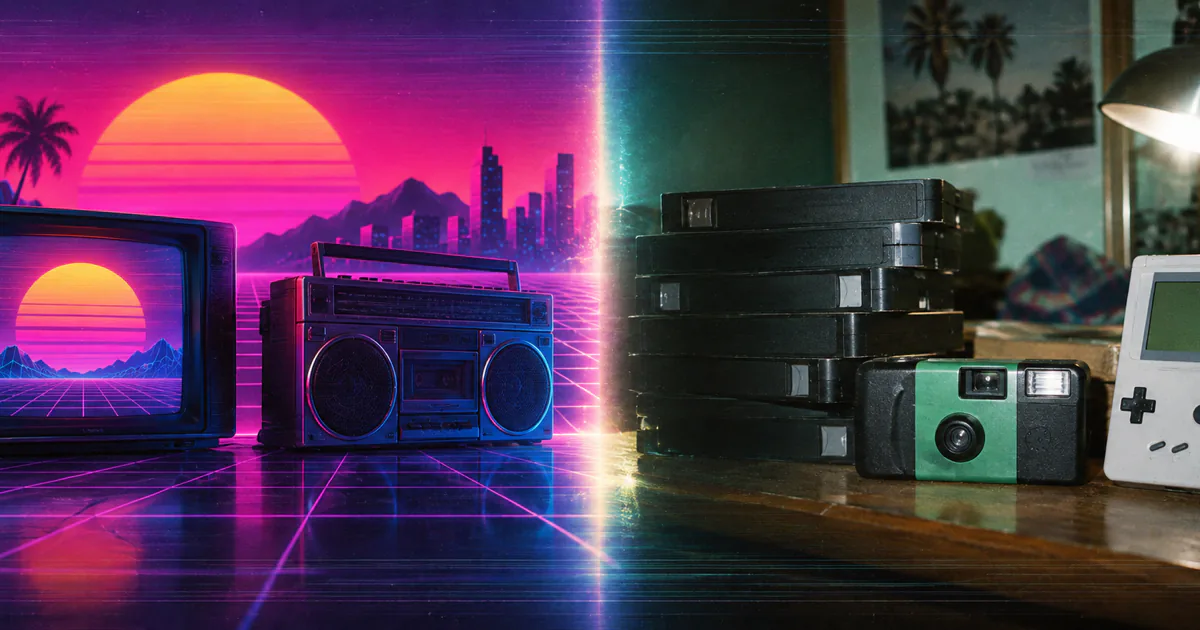 23+ Best 80s & 90s ChatGPT Image Prompts